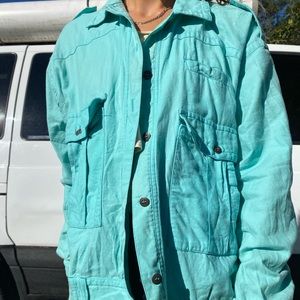 Teal Jacket